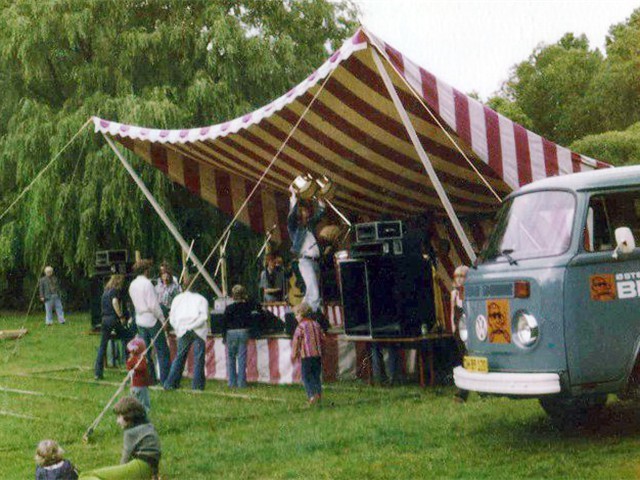Hjerterknægt i Botanisk Have,<br>
sommer 1980